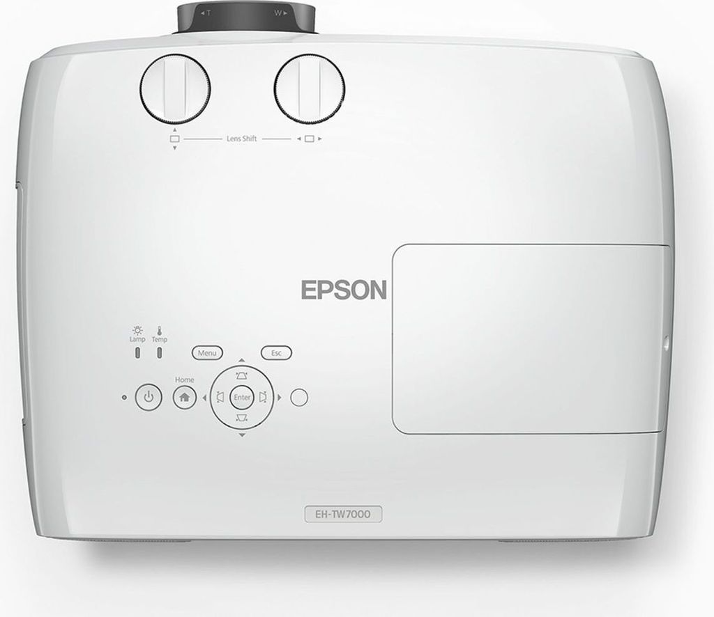 Epson EH - TW7000, 3000 ANSI Lumen, 3LCD, UHD 4K (3840x2160), 40000:1, 16:9, 1016 - 12700 mm (40 - 500")
