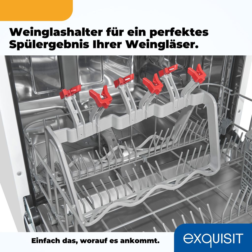 Exquisit Geschirrspüler GSP9614 - 030B weiss