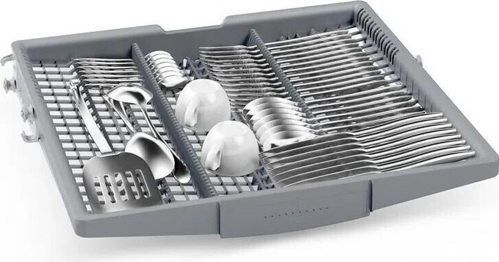 Bosch Serie 4 SMV4EVX08E, Voll integriert, Standardgröße (60 cm), Edelstahl, Tasten, 1,75 m, 1,65 m