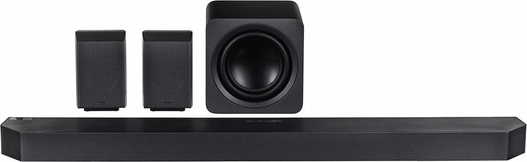 Samsung HW - Q990F, 11.1.4 Kanäle, 756 W, DTS 5.1, DTS Express, DTS - HD Master Audio, DTS:X, Dolby Atmos, Dolby Digital Plus, Dolby TrueHD, 210 W, Aktiver Subwoofer, Kabellos