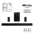Ultimea Skywave Series 5.1.2 Kanal Dolby Atmos Soundbar, 530 - W Wireless - Surround - Sound - System, 4K - HDR - Pass - Through, HDMI eARC, Bluetooth 5.4