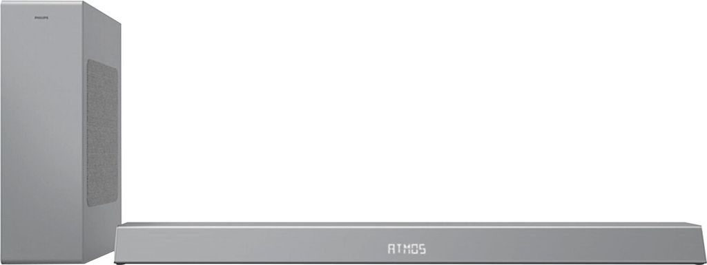 Philips TAB8505/10, 2.1 Kanäle, 200 W, Dolby Atmos, Dolby Digital, Dolby Digital Plus, Dolby TrueHD, 240 W, 200 W, 8 Ohm