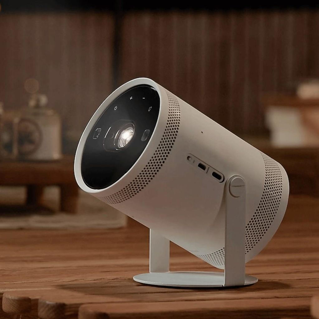 Samsung The Freestyle 2nd Gen., 1080p (1920x1080), 762 - 2540 mm (30 - 100"), Auto, Wi - Fi 5 (802.11ac), High Dynamic Range 10+ (HDR10 Plus), Hybrid Log - Gamma (HLG), Samsung TV Plus