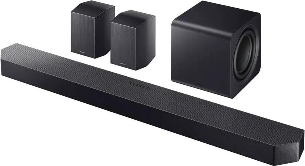 Samsung HW - Q990F/ZF, 11.1.4 Kanäle, 756 W, DTS 5.1, DTS Express, DTS - HD Master Audio, DTS:X, Dolby Atmos, Dolby Digital Plus, Dolby TrueHD, 210 W, Aktiver Subwoofer, Kabellos