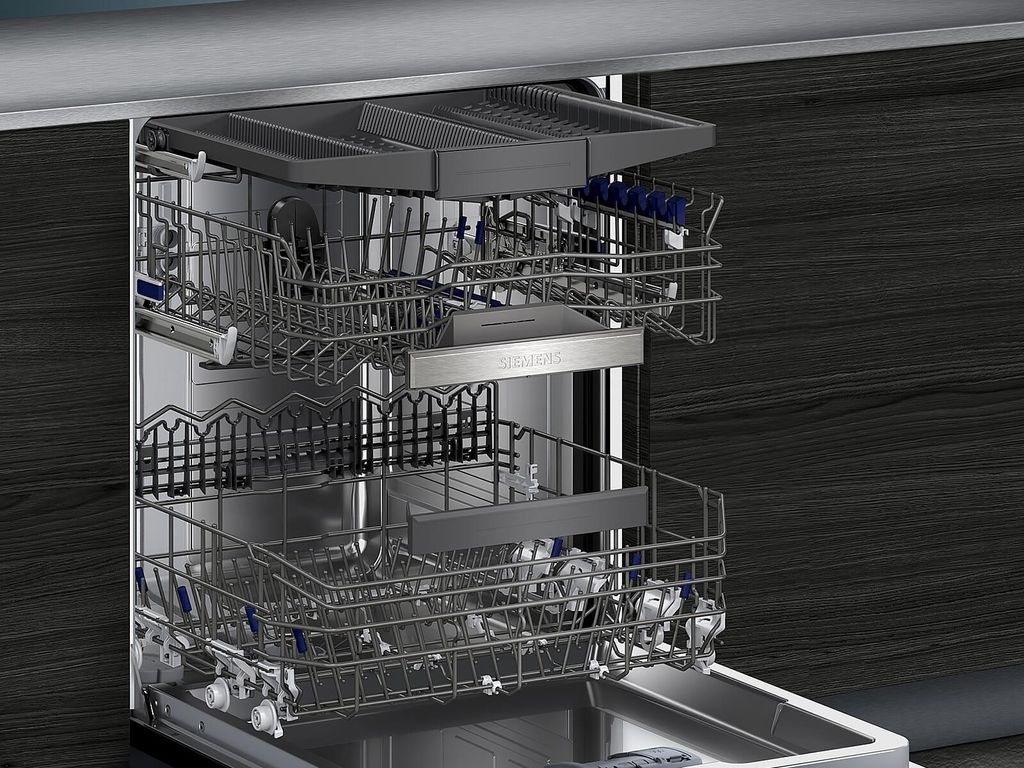 Siemens iQ500 SN65ZX07CE, Voll integriert, Standardgröße (60 cm), Schwarz, Berührung, 1,75 m, 1,65 m